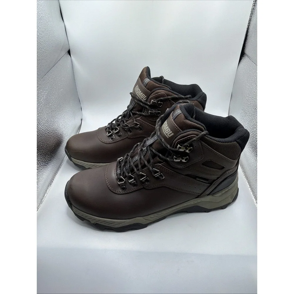 Khombu Kenny Men's Waterproof  Hiker Boots with Memory  foam Size 10. New